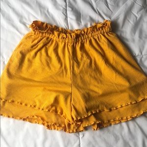 Golden shorts